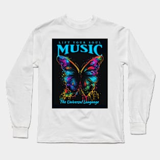 Music Lift Your Soul Long Sleeve T-Shirt